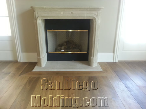 Precast Stone Fireplace mantle